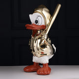 Golden Rebel – Contemporary Character Art Sculpture