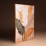 Leaves of Serenity – Contemporary Nature Wall Décor