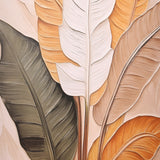 Leaves of Serenity – Contemporary Nature Wall Décor