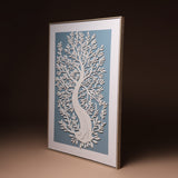 Eternal Growth – Sculpted Tree Relief Wall Art