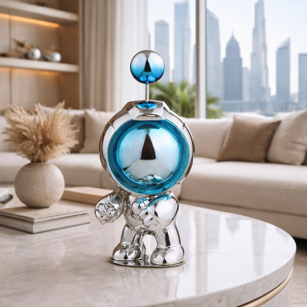 Orbit of Imagination – Contemporary Astronaut Art Sculpture