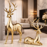 Majesty in Gold – Designer Porcelain Animal Art