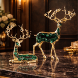 Regalia of the Forest – Luxury Gold Deer Décor Set